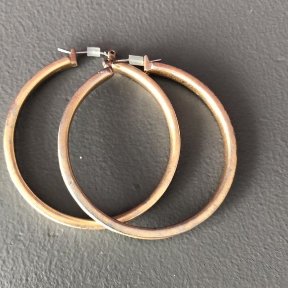 Kenneth Cole Hoop Earrings - Picture 2 of 3